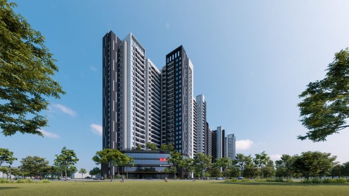 Phối cảnh dự án. Ảnh: Emerald Garden View
