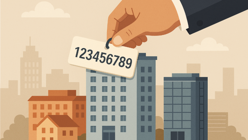 mã định danh BĐS