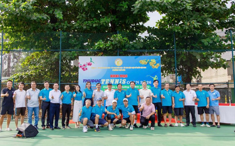 Lê Phong Group đồng hành cùng giải quần vợt Thủ Đức Open 2026