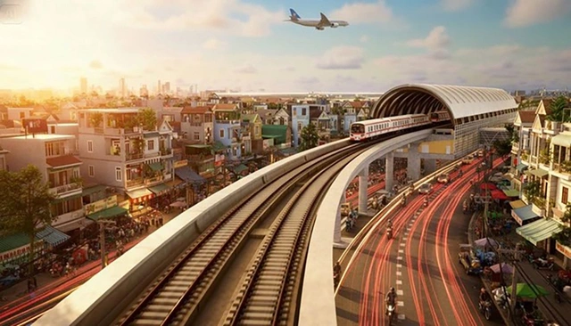 Tuyến metro Thủ Dầu Một – TP.HCM sẽ được kéo dài thêm hơn 15 km vào tận ga Tao Đàn. ẢNH: MAUR