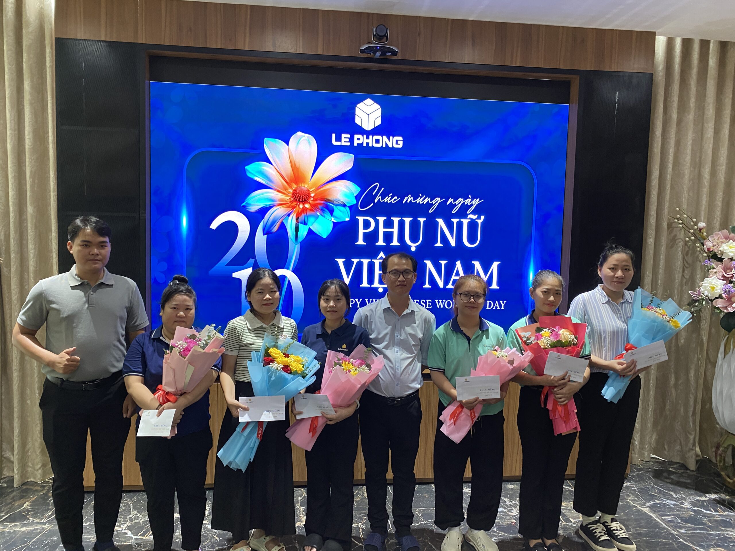 LÊ PHONG GROUP CHÚC MỪNG NGÀY PHỤ NỮ VIỆT NAM 20/10 VÀ SINH NHẬT CBNV