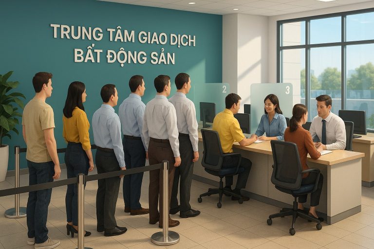 ĐỀ XUẤT THÍ ĐIỂM TRUNG TÂM GIAO DỊCH BĐS: SANG TÊN SAU 2 NGÀY MUA BÁN