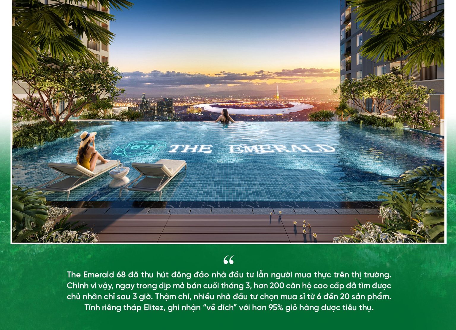 VỊ THẾ CHỦ ĐẦU TƯ NÂNG TẦM DỰ ÁN THE EMERALD 68