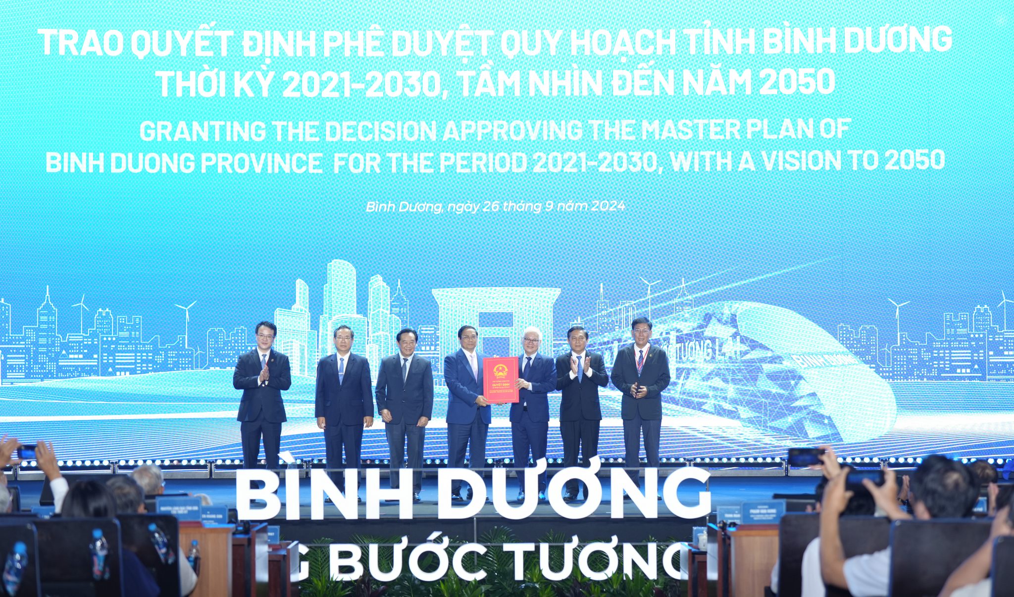 CÔNG BỐ QUY HOẠCH TỈNH BÌNH DƯƠNG GIAI ĐOẠN 2021-2030, TẦM NHÌN ĐẾN NĂM 2050