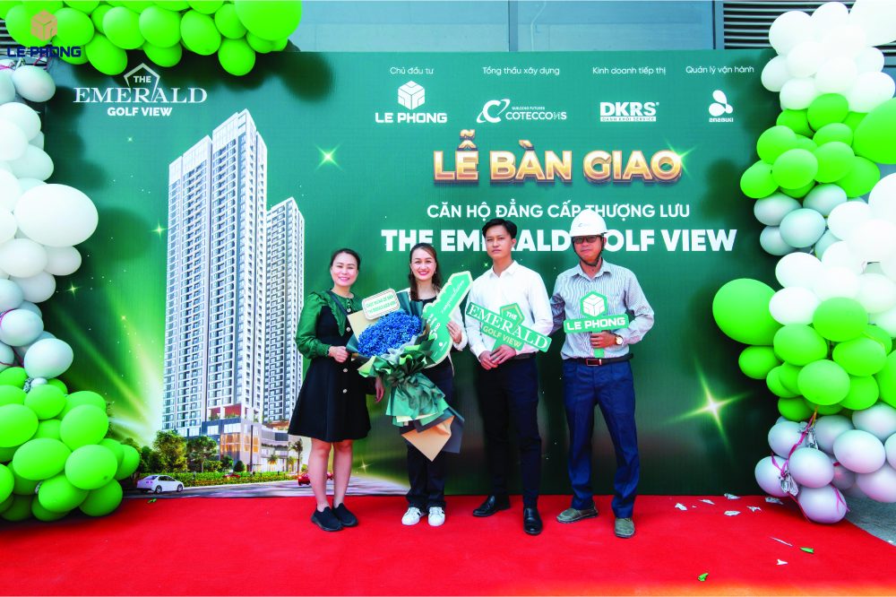 TẬP ĐOÀN LÊ PHONG BÀN GIAO DỰ ÁN THE EMERALD GOLF VIEW VỚI CÁC TIỆN ÍCH ĐẲNG CẤP