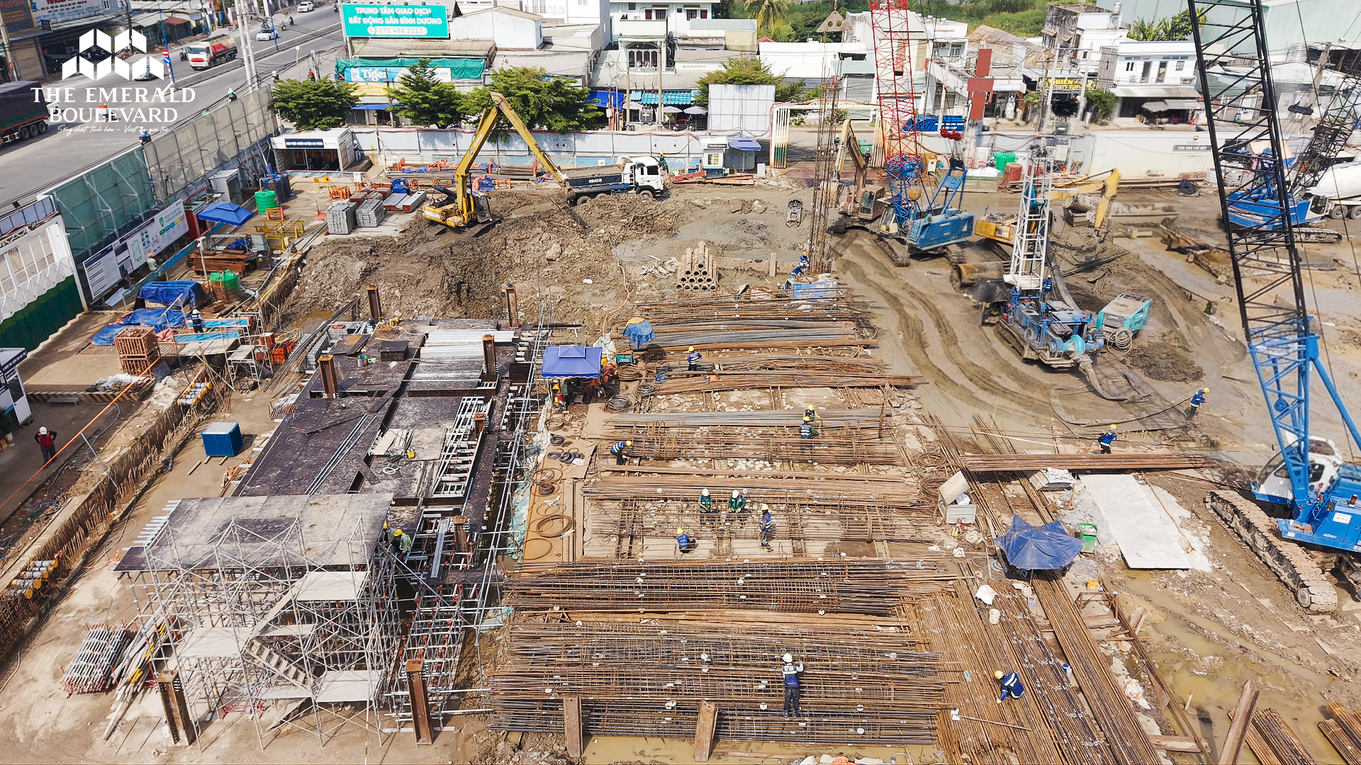 CẬP NHẬT TIẾN ĐỘ THI CÔNG THE EMERALD BOULEVARD – THÁNG 10/2026
